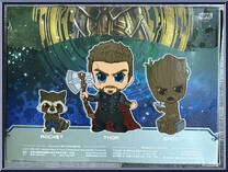 Thor, Rocket, Groot (Avengers Infinity War) from Marvel - Cosbaby manufactured by Hot Toys [Back]