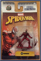 Carnage from Marvel - Nano MetalFigs - Spider-Man manufactured by Jada Toys [Front]