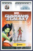 Gamora from Marvel - Nano MetalFigs - Guardians of the Galaxy manufactured by Jada Toys [Front]