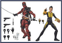 Deadpool / Negasonic Teenage Warhead (Deadpool 2) from Marvel Legends - 20th Anniversary X-Men - 2-Packs manufactured by Hasbro [Loose]