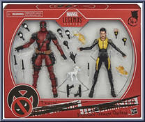 Deadpool / Negasonic Teenage Warhead (Deadpool 2) from Marvel Legends - 20th Anniversary X-Men - 2-Packs manufactured by Hasbro [Front]
