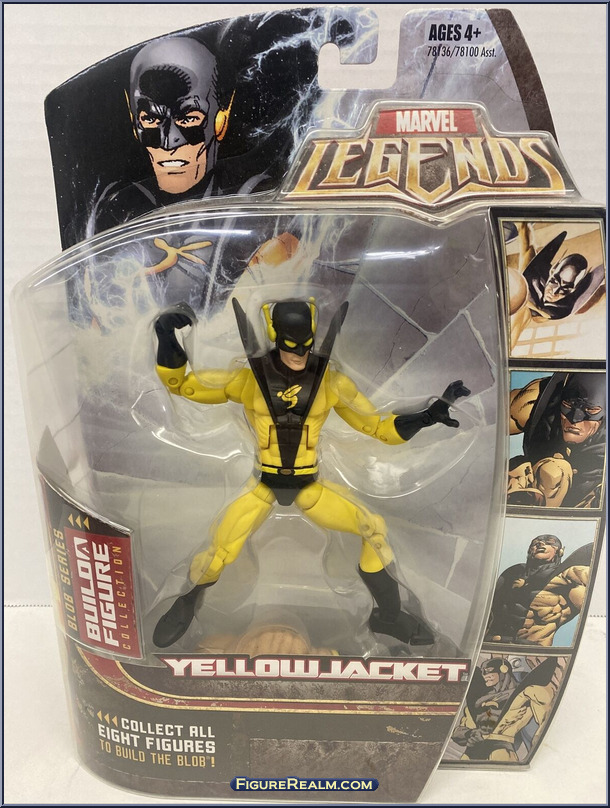 Yellow Jacket (Gold) Marvel Legends Blob Series Hasbro Action Figure