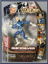 Quicksilver (Blue) from Marvel Legends - Blob Series manufactured by Hasbro [Front]