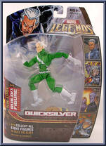 Quicksilver (Green) from Marvel Legends - Blob Series manufactured by Hasbro [Front]