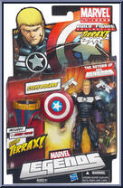 Commander Steve Rogers from Marvel Legends - Terrax Series manufactured by Hasbro [Front]