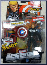 Commander Steve Rogers from Marvel Legends - Terrax Series manufactured by Hasbro [Front]