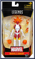 Binary from Marvel Legends - Infinite Series - Exclusives manufactured by Hasbro [Front]