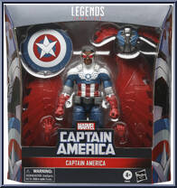 Captain America (Sam Wilson) from Marvel Legends - Infinite Series - Exclusives manufactured by Hasbro [Front]