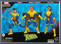 Gambit / Banshee / Psylocke from Marvel Legends - Infinite Series - X-Men manufactured by Hasbro [Front]