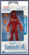 Human Torch from Marvel Legends - Infinite Series - Fantastic Four - First Steps manufactured by Hasbro [Front]