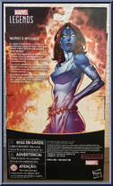 Mystique from Marvel Legends - Infinite Series - Exclusives manufactured by Hasbro [Back]