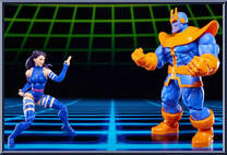 Psylocke vs Thanos Action Figure