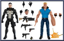 Punisher / Bushwacker (Punisher War Journal) from Marvel Legends - Infinite Series - Exclusives manufactured by Hasbro [Loose]