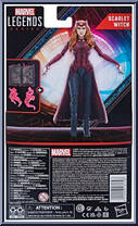 Scarlet Witch from Marvel Legends - Infinite Series - Exclusives manufactured by Hasbro [Back]