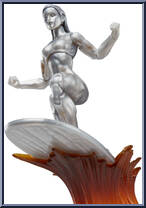 Silver Surfer from Marvel Legends - Infinite Series - Fantastic Four - First Steps manufactured by Hasbro [Loose]