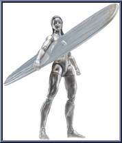 Silver Surfer from Marvel Legends - Infinite Series - Fantastic Four - First Steps manufactured by Hasbro [Loose]