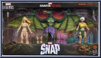 Snap (Shanna the She-Devil, Sauron, Rogue) from Marvel Legends - Infinite Series - Gamerverse manufactured by Hasbro [Front]