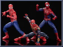 Spider-Man No Way Home 3-Pack from Marvel Legends - Infinite Series - Exclusives manufactured by Hasbro [Loose]