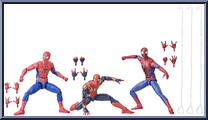 Spider-Man No Way Home 3-Pack from Marvel Legends - Infinite Series - Exclusives manufactured by Hasbro [Loose]