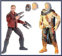 Star-Lord / Ego from Marvel Legends - Infinite Series - Exclusives manufactured by Hasbro [Loose]