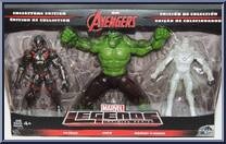 Ultron / Hulk / Vision from Marvel Legends - Infinite Series - Exclusives manufactured by Hasbro [Front]