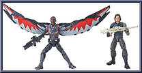 Winter Soldier / Falcon from Marvel Legends - Infinite Series - Exclusives manufactured by Hasbro [Loose]