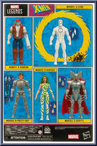 X-Men Villains from Marvel Legends - Infinite Series - Exclusives manufactured by Hasbro [Back]