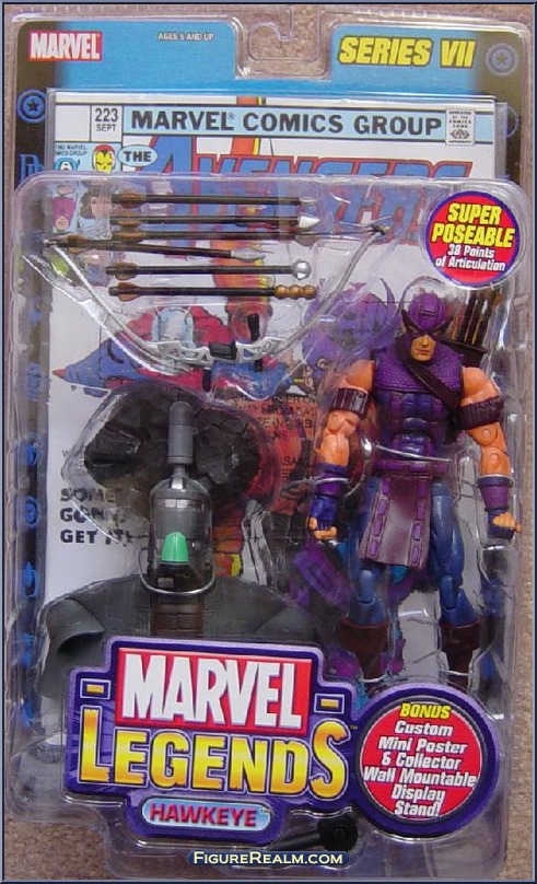 Hawkeye Marvel Legends Toy Biz Review