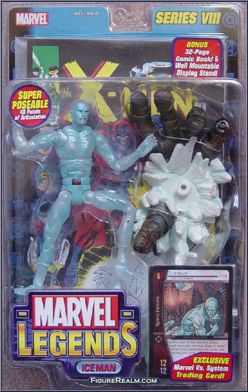 Iceman - Marvel Legends - Series 8 - Toy Biz Action Figure