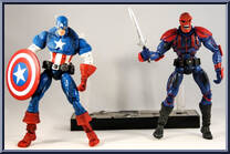 Captain America vs Red Skull