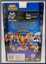 Destroyer from Marvel Legends - Series 15 - Modok Series manufactured by Toy Biz [Back]
