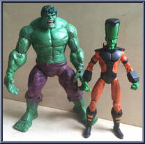 Hulk (Open Mouth) vs Leader (Tall Head)