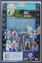Mystique from Marvel Legends - Series 10 - The Sentinel Series manufactured by Toy Biz [Back]