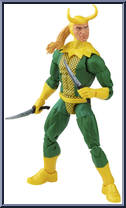 Loki (Twin Daggers) from Marvel Legends - Vintage - Super Heroes manufactured by Hasbro [Loose]