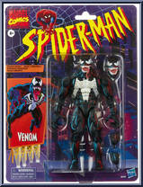 Venom (Animated) from Marvel Legends - Vintage - Spider-Man manufactured by Hasbro [Front]