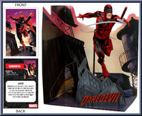 Daredevil (Daredevil #600) from Marvel - Posed Figures manufactured by McFarlane [Loose]