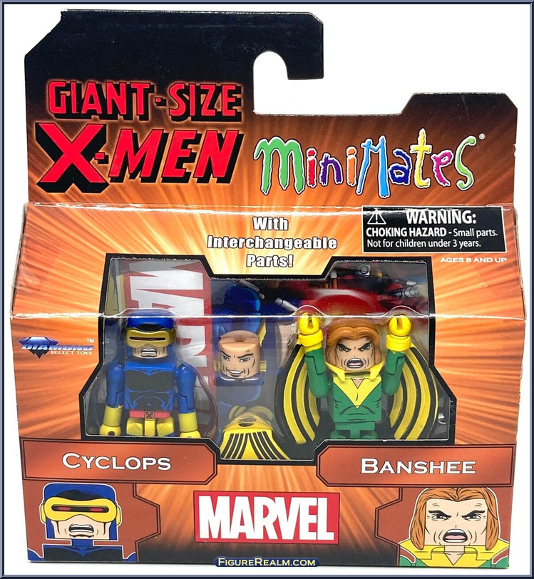 Marvel Minimates Series 68 Giant Size X-Men Cyclops & Banshee