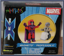 Professor X / Magneto from Marvel Minimates - Exclusives manufactured by Diamond Select [Front]