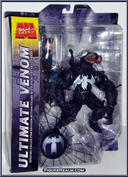 Ultimate Venom (With Spider Logo) - Marvel Select - Basic Ultimate Venom (With Spider Logo) - Marvel Select - Basic