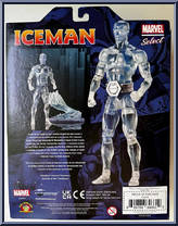 Iceman from Marvel Select - Basic Series manufactured by Diamond Select [Back]