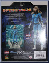 Invisible Woman from Marvel Select - Basic Series manufactured by Diamond Select [Back]