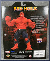 Red Hulk from Marvel Select - Basic Series manufactured by Diamond Select [Back]