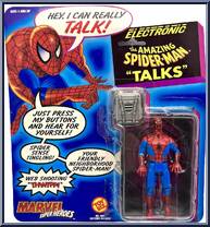 Spider-Man from Marvel - Super Heroes - Electronic "Talks" manufactured by Toy Biz [Front]