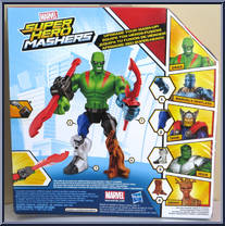 Drax the Destroyer from Marvel Super Hero Mashers - Deluxe manufactured by Hasbro [Back]