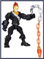 Ghost Rider from Marvel Super Hero Mashers - Basic Series manufactured by Hasbro [Loose]