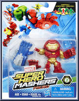 Hulk Buster from Marvel Super Hero Mashers - Micro manufactured by Hasbro [Front]