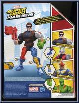 Winter Soldier from Marvel Super Hero Mashers - Basic Series manufactured by Hasbro [Back]