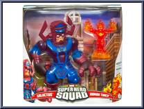 Galactus & Human Torch from Marvel Super Hero Squad - Mega Packs manufactured by Hasbro [Front]