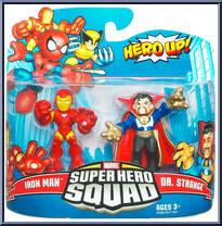 Iron Man & Doctor Strange from Marvel Super Hero Squad - Series 20 manufactured by Hasbro [Front]