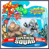 Rhino & Spider-Man (Spider-Armor) Action Figure